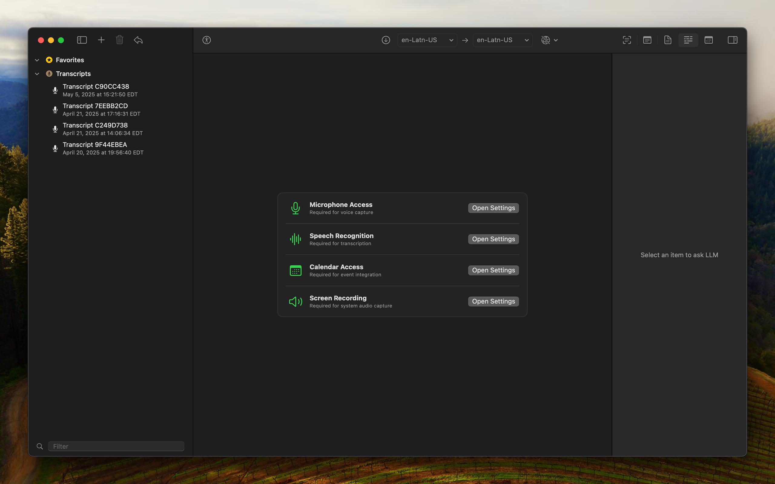 TranscribeTranslate Screenshot 1